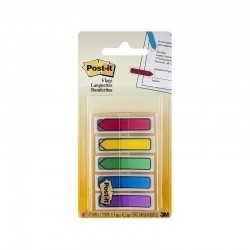 Post-It 684-ARR1 Arrow Flags - Primary Colours 12 x 45mm - Pack of 30