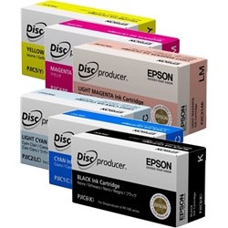 6 Pack Epson PJIC1-PJIC6 Genuine Ink Cartridges (C13S020688-C13S020693)