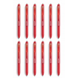 Paper Mate Inkjoy Retractable Gel Pen Red - Box of 12