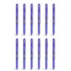 Paper Mate Inkjoy Retractable Gel Pen Purple - Box of 12