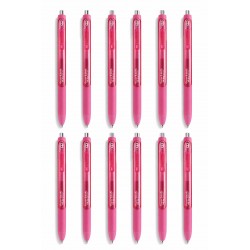 Paper Mate Inkjoy Retractable Gel Pen Pink - Box of 12