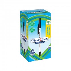 Paper Mate Kilometrico Ballpoint Pen Black - Box of 50