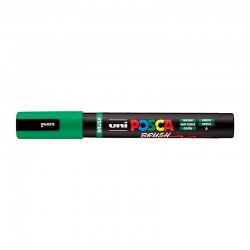 POSCA PC5BRGN Medium Brush Tip Paint Marker - Green