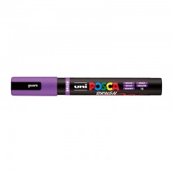 POSCA PC5BRV Medium Brush Tip Paint Marker - Violet