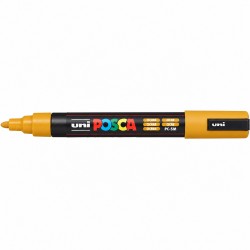 POSCA PC-5M Paint Marker - Medium Bullet Tip - Ochre