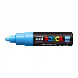 POSCA PC-7M Paint Marker - Bold Bullet Tip - Light Blue
