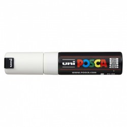 POSCA PC-8K Paint Marker Bold Chisel Tip - White