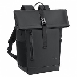 RIVACASE 7826 Black Eden-ECO Roll Top Backpack 17L
