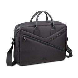 RIVACASE 8134 Black Clark-ECO Laptop Bag 15.6in