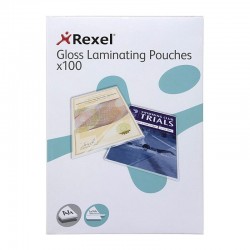 Rexel LamPouch 100mic A4 - Pack of 100
