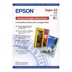 Epson S041328 A3+ Premium Semi Gloss 250 / Photographic & Fine Art Photo Paper