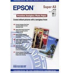 Epson S041328 A3+ Premium Semi Gloss 250 / Photographic & Fine Art Photo Paper