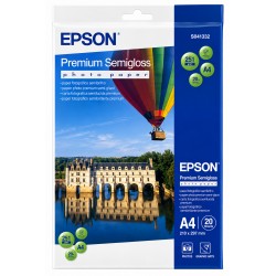 Epson S041332 A4 Premium Semi Gloss Photo Paper