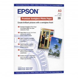 Epson S041334 A3 Premium Semi Gloss Photo Paper