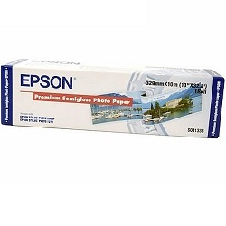 Epson S041338 329mm Premium Semigloss Photo Paper Roll