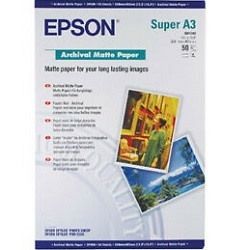 Epson S041340 A3+ Matte Archival Photo Paper