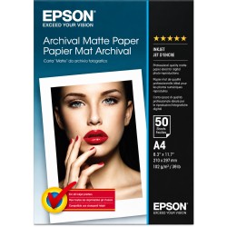 Epson S041342 A4 Archival Matte Photo Paper
