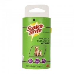 Scotch-Brite 837Refill-56 Pet Lint Roller Refills 56 sheets - Box of 6