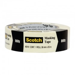 Scotch 2010 Masking Tape - Beige - 36mm x 55m - Box of 16
