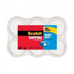 Scotch Packaging Tape 3850-6-AU HD - Pack of 6