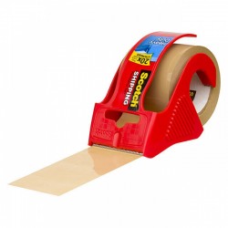 Scotch Packaging Tape 143 Super Tan - Box of 6