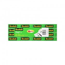 Scotch Magic Tape 810-16 19mm - Pack of 16