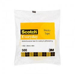 Scotch Sticky Tape 502 24X66 - Box of 6