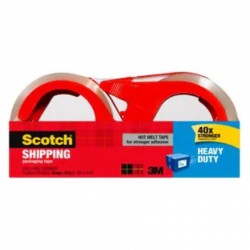 Scotch Packaging Tape 3850-2-1RDAU - Box of 6