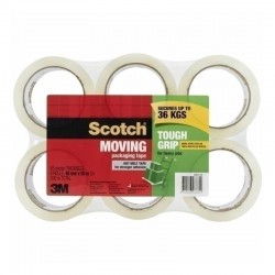 Scotch Packaging Tape 3500-6-AU - Pack of 6