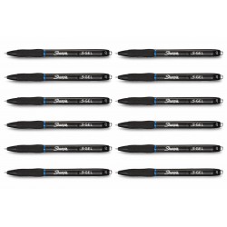 Sharpie Gel Retractable 0.7 Pen Blue - Box of 12