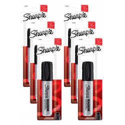 Sharpie Magnum Marker 44 Card Black - Box of 6