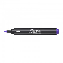 Sharpie Creative Markers - Water-Based Acrylic Bullet Tip Markers - Lilac - Box of 6