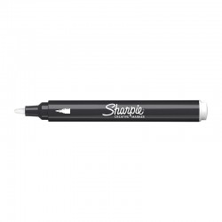 Sharpie Creative Markers - Water-Based Acrylic Bullet Tip Markers - White - Box of 6