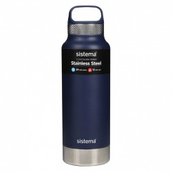Sistema 1L Stainless Steel Bottle Assorted Colours