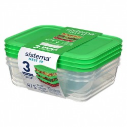 Sistema 1L NEST IT Containers - Pack of 3