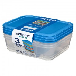 Sistema 1.5L NEST IT Containers - Pack of 3