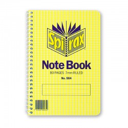 Spirax 564 Notebook Side Opening 167 x 114mm 80 Pages - Pack of 20