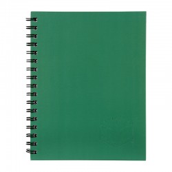 Spirax 511 Hard Cover Notebook 225 x 175mm 200 Pages Green - Pack of 5