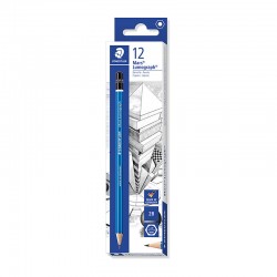 Staedtler Mars Lumograph 100-2B Drawing Pencils - Box of 12