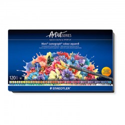 Staedtler 104 Lumograph Aquarell Pencils - Tin of 120