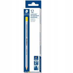 Staedtler 108-1 Lumocolor Non-Permanent Pencils - Yellow - Box of 12