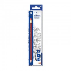 Staedtler Traditional 112-HB Pencils - Box of 12