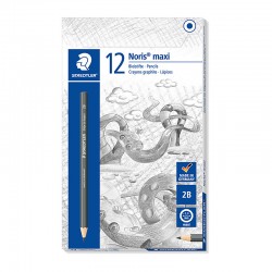 Staedtler Noris Maxi Learner Graphite 2B Pencils - Box of 12