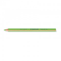 Staedtler 128 64 Textsurfer Dry Highlighter Pencils - Green - Box of 12