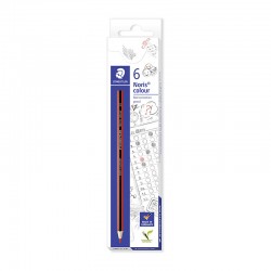 Staedtler Noris Colour Correction Pencils - Box of 6 - Red