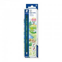 Staedtler Coloured Pencils -  Green - Box of 12