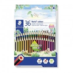 Staedtler Noris Coloured Pencils - Box of 36 - Assorted Colours