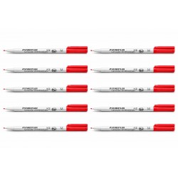 Staedtler LumoColor White Board Pen Red - Box of 10