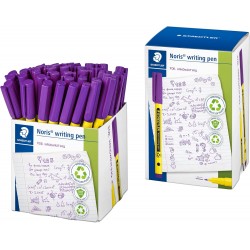 Staedtler Noris Writing Pens - Violet - Box of 50