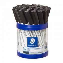 Staedtler Compact Whiteboard Marker Black - Cup of 32